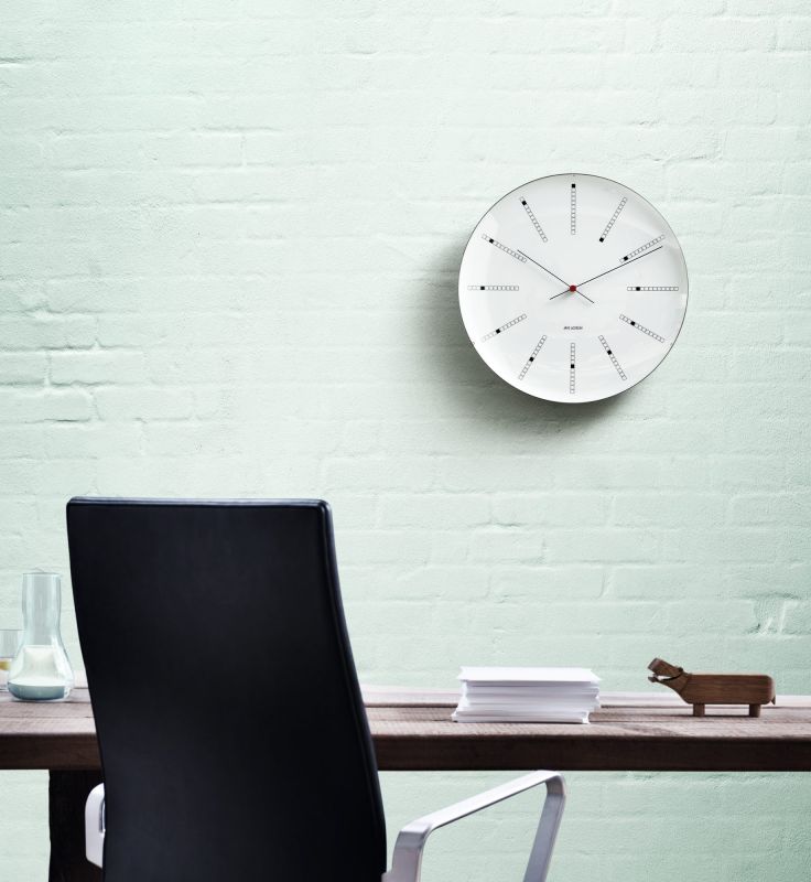Bankers wall clock Ø 21 cm Rosendahl Timepieces 21 cm SINGLE PIECES